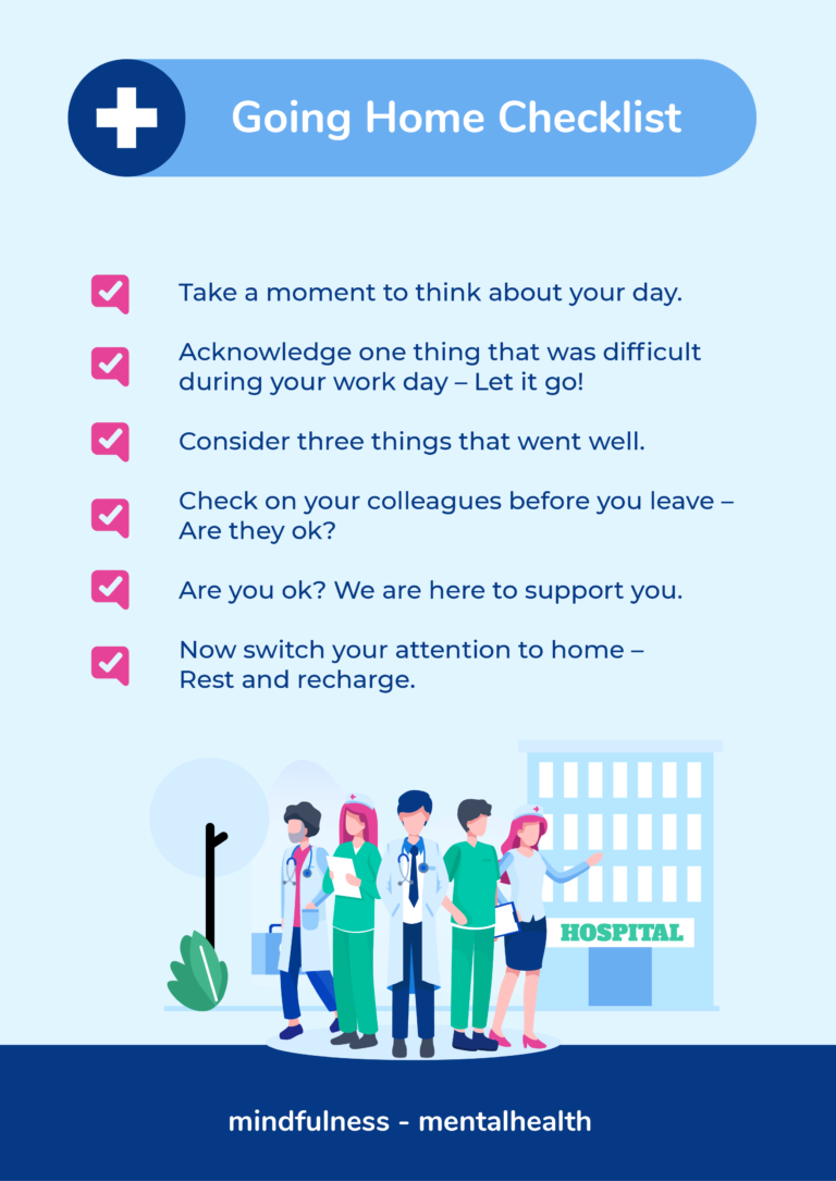 Image result for nhs end of shift checklist